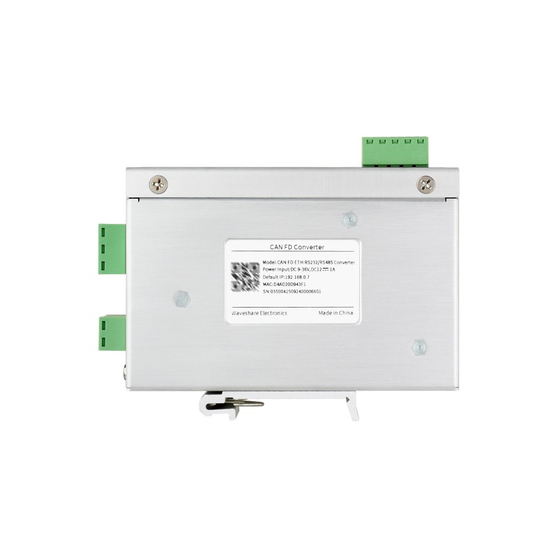 CAN FD Protocol Converter, CAN FD To ETH/RS232/RS485 Bidirectional Data Communication, Supports 5 Data Conversion Modes And CAN 2.0A/2.0B Protocols, Heartbeat And Registration Packets Support (แท้จาก WaveShare)