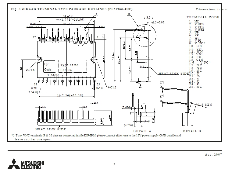 อะไหล่ IGBT โมดูล แอร์ : PS21963-4CE