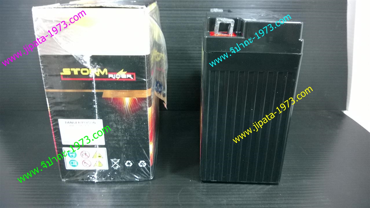 แบตเตอรี Strom Rider รุ่น YTX 7 LB สำหรับ Honda CBR 250 R และ Honda CRF 250 L