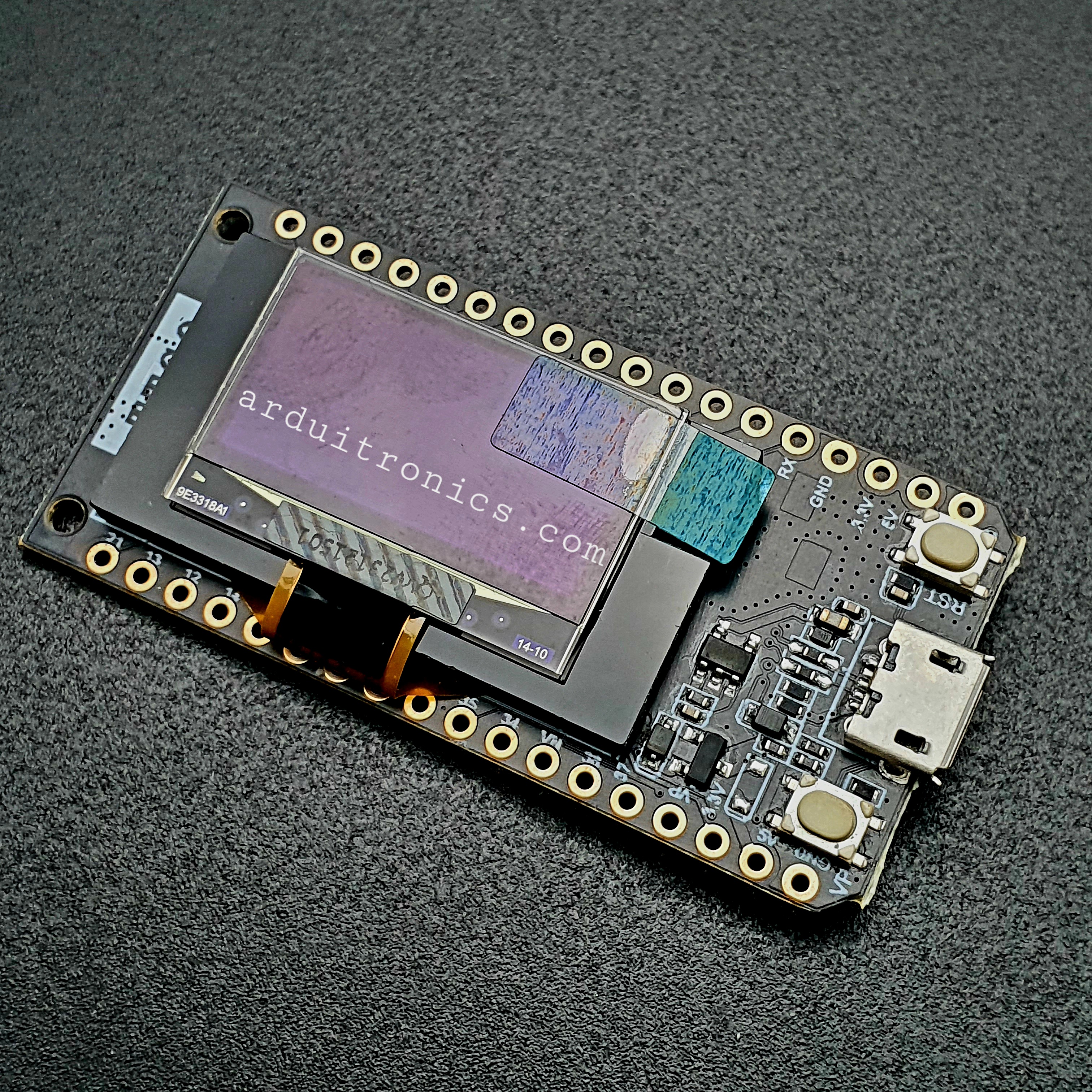 TTGO SX1276 V1.3 LoRa32 915MHz + ESP32 with OLED 0.96 inch (Blue Screen) + Antenna + Cable