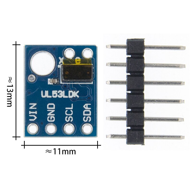 GY-530 GY-VL53L0X VL53L0X Laser ranging and gesture เลเซอร์วัดระยะทางและตรวจจับท่าทาง - สีน้ำเงิน