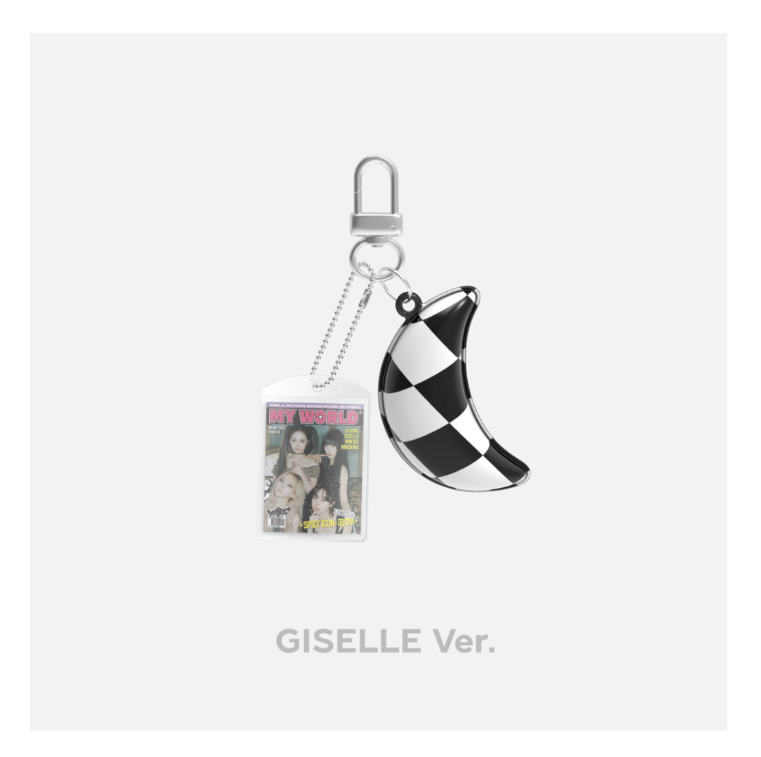 aespa - my world md - cushion key ring - แบบ Giselle