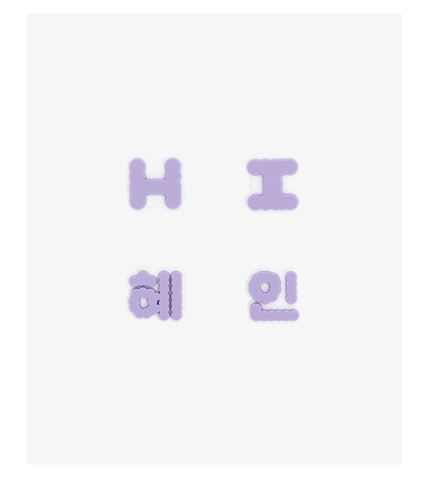 NewJeans -Light Stick Parts - ของแต่งแท่งไฟ แบบ HEYEIN