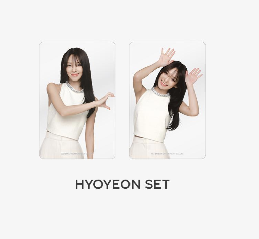 Girls' Generation -2024 SM ARTIST SEASON'S GREETINGS OFFICIAL MD -Clear Photo Card - แบบ Hyoyeon