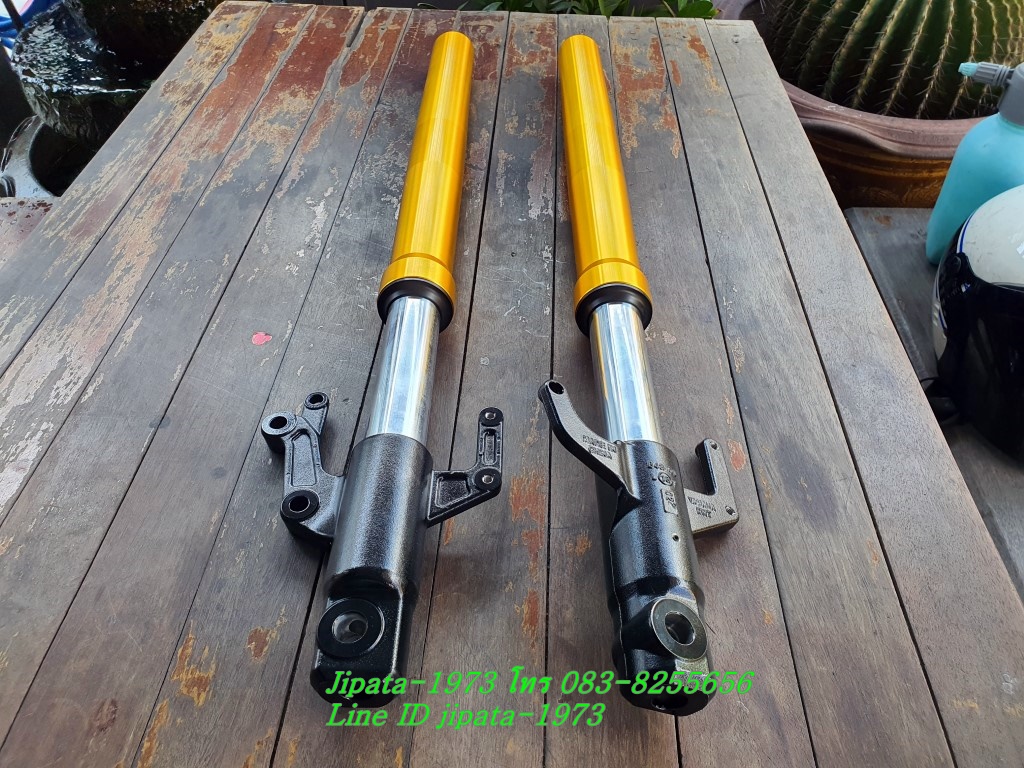 (Mslaz) ชุดโช้คอัพหน้า Yamaha Mslaz แท้ (ขายเป็นคู่)