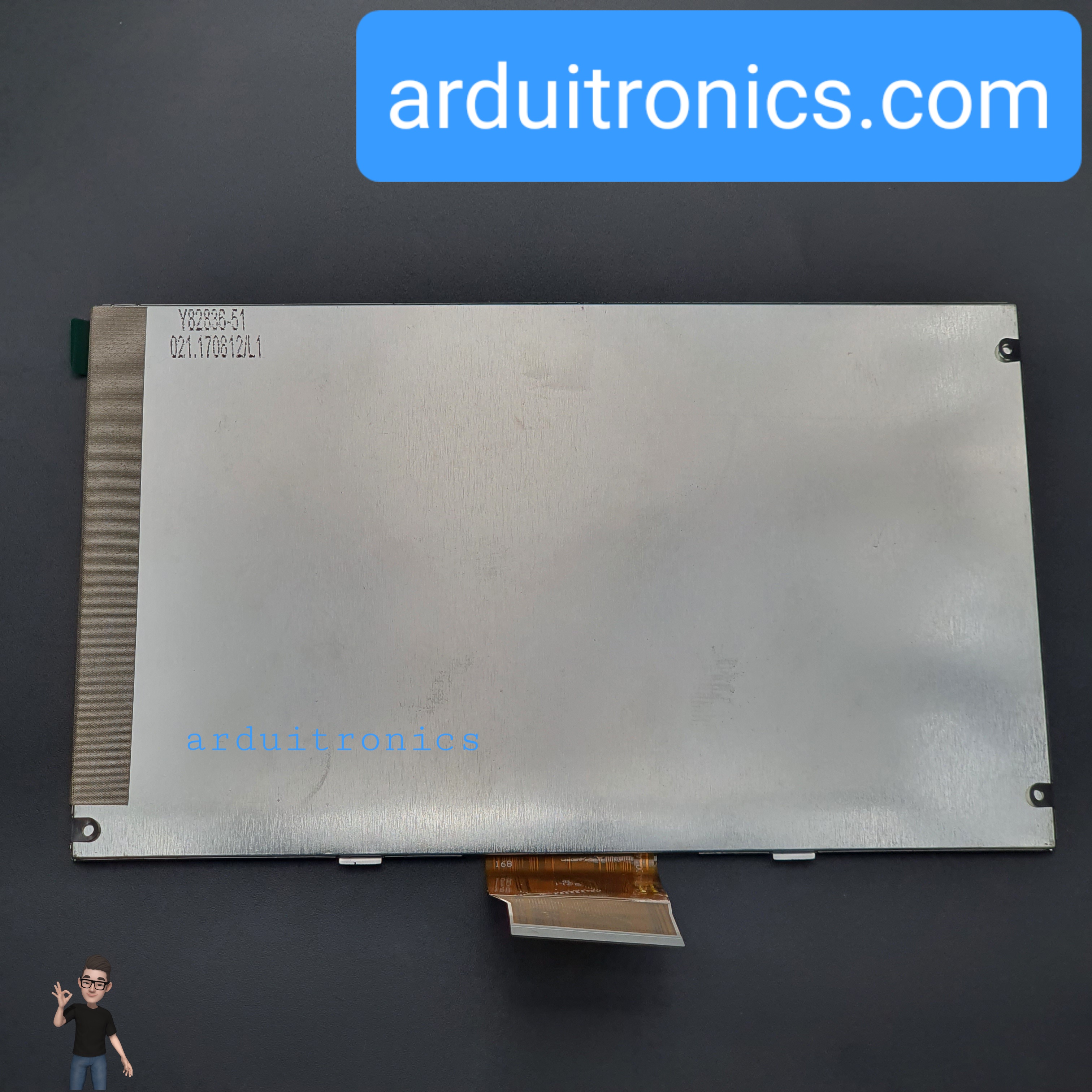 7 inch HD Desktop Display for Raspberry Pi + Rack (Version 2)