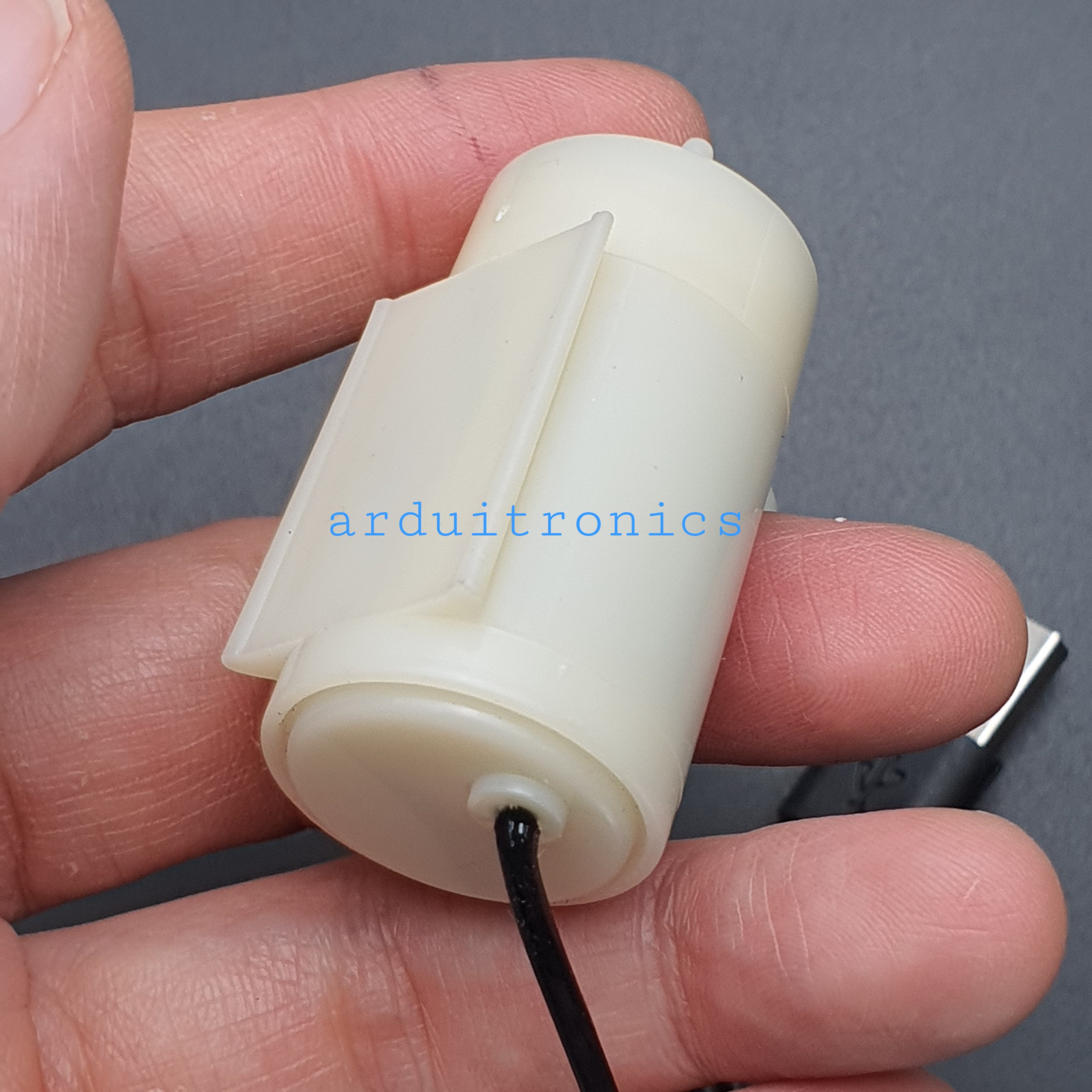 Mini DC Water Pump (DC 3V-5V) ปั๊มน้ำ USB ขนาดเล็ก 3-5V สีขาว แนวนอน