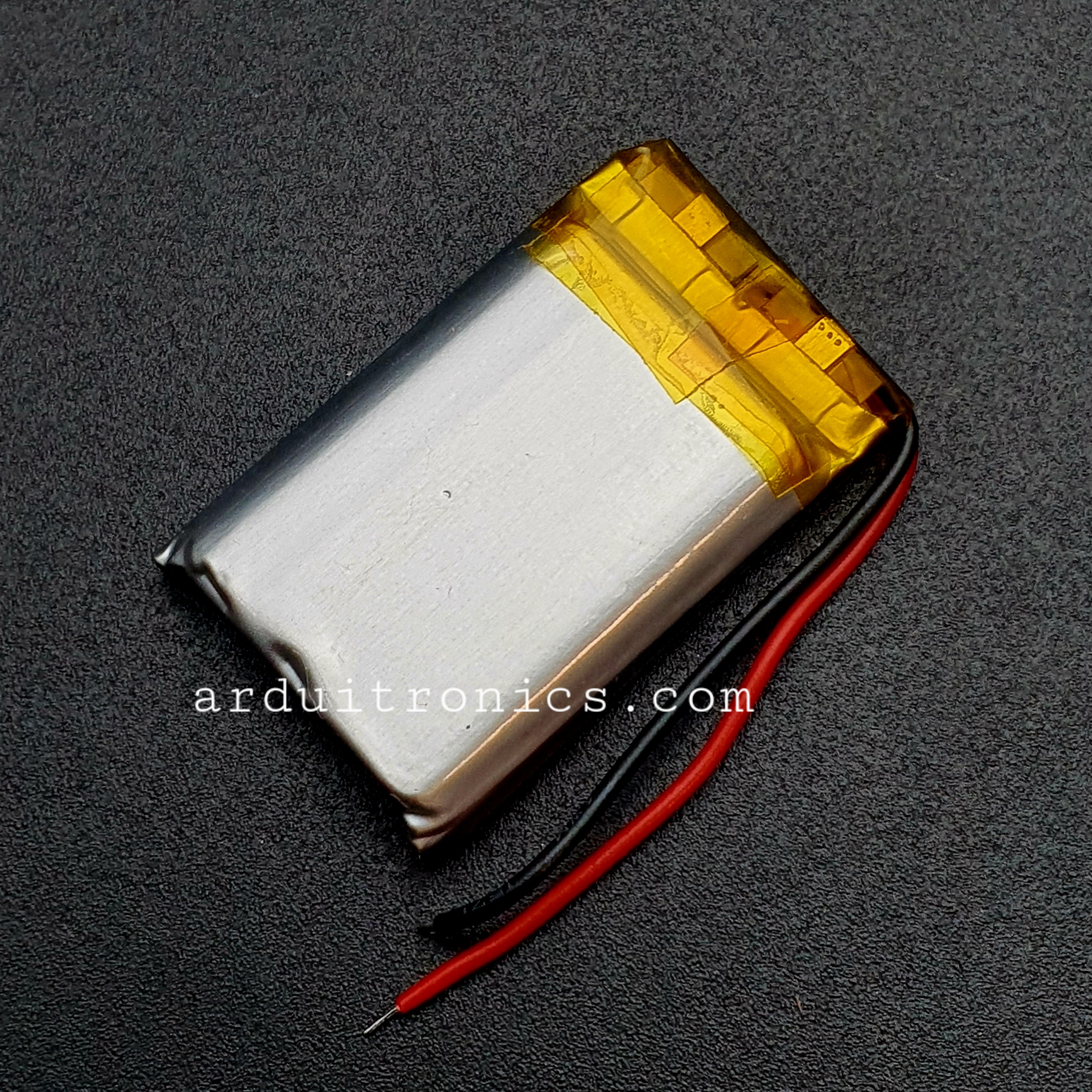 3.7V 500mAh Lithium Battery Rechargeable Polymer (LiPo) - รุ่น 602030