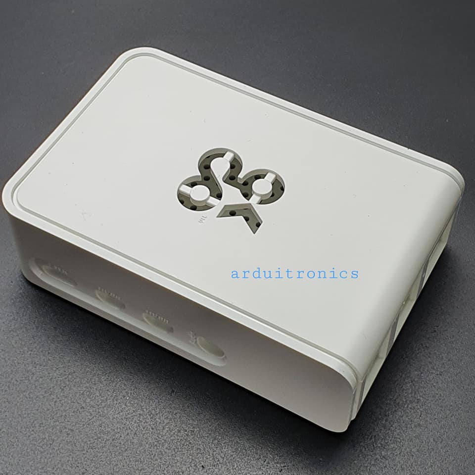 Official Case for Raspberry Pi 4ฺB ฺBlack - แบบฝาเลื่อน (สีดำ)