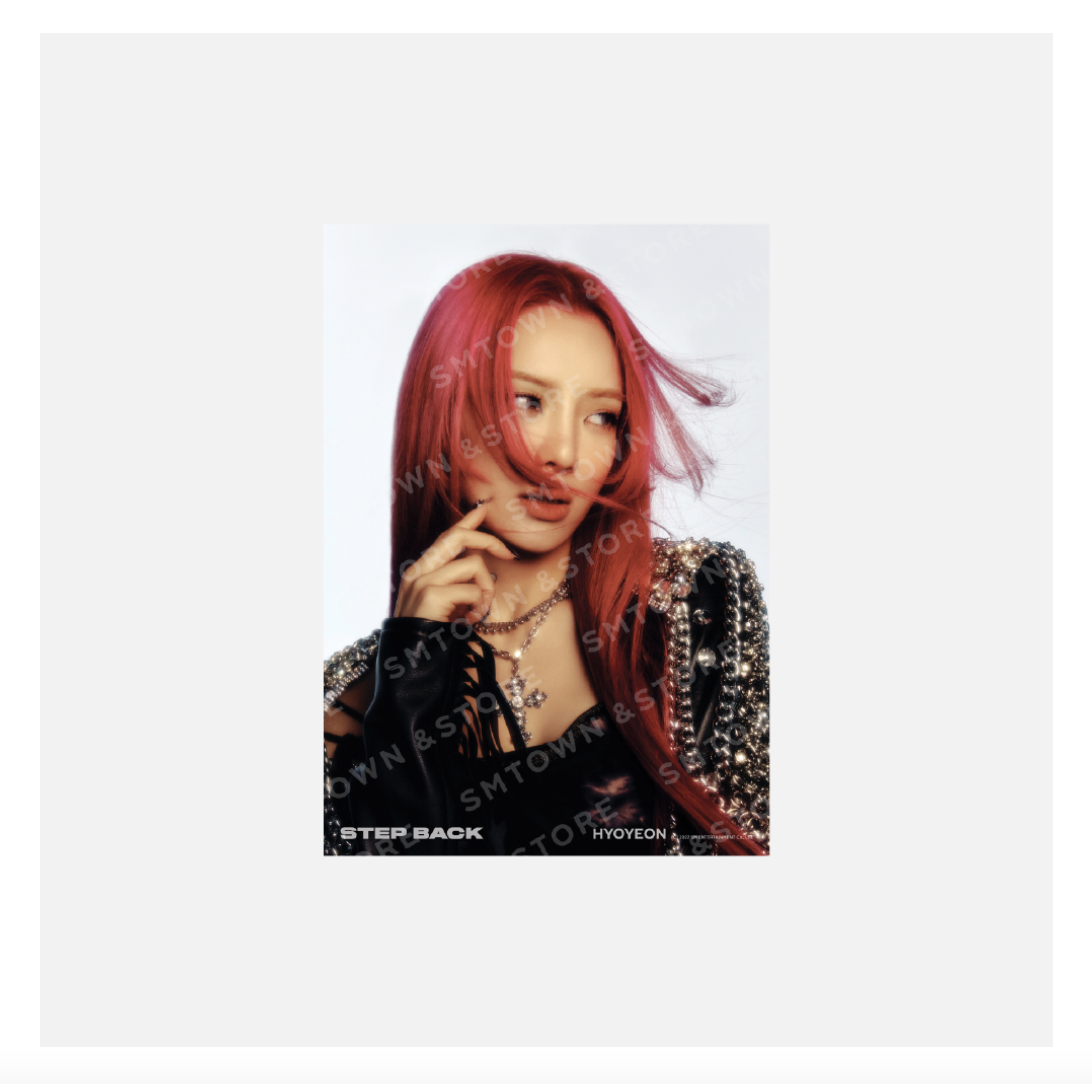 ของสะสม GOT the beat - 'Step Back' MD Collection - A4 PHOTO แบบ Hyoyeon