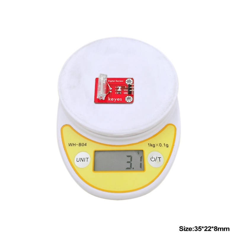 โมดูลตรวจจับการชน Impact sensor Knock Sensor Module for Arduino Microbit Raspberry KEYES