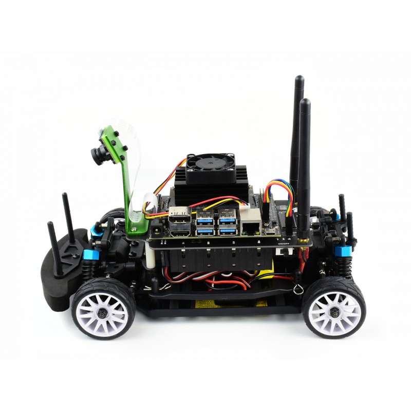 JetRacer Pro AI Kit, High Speed AI Racing Robot Powered by Jetson Nano, Pro Version มาพร้อมบอร์ด Waveshare Jetson Nano Dev Kit (Supports ROS, ของแท้จาก Waveshare)