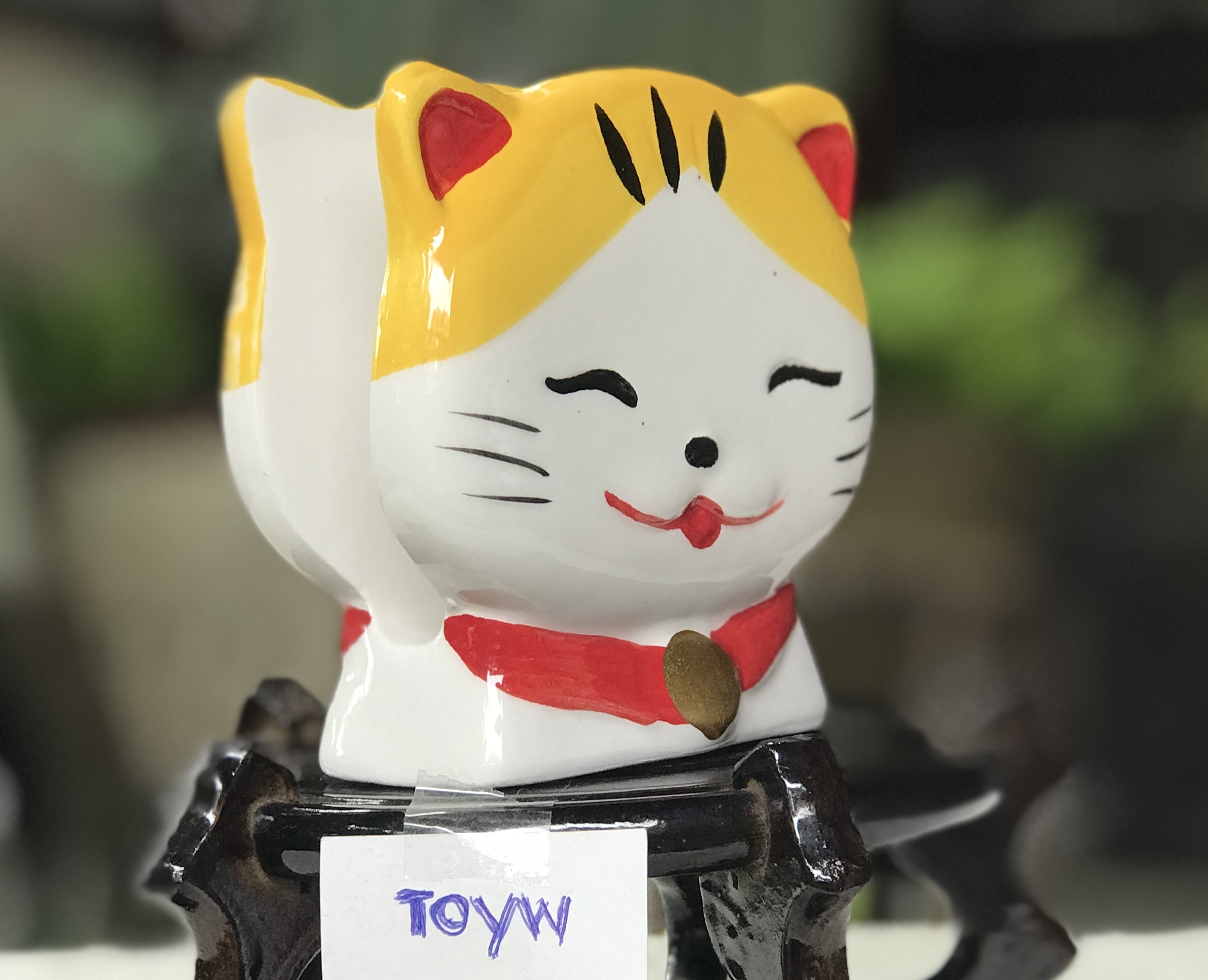 ชิ้นละ 390 บาท ของที่ระลึก ของพรีเมี่ยม Lucky Cat ภัตตาคารอาหารญี่ปุ่นฟูจิ ปี 2024 Napkin Holder แมวเนโกะ แมว Fuji อาหารญี่ปุ่นฟูจิ