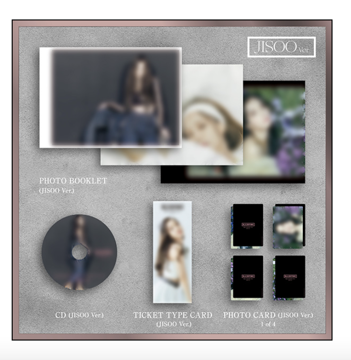 BLACKPINK - THE ALBUM -JP Ver แบบ jisoo Ver.(CD + Special Photo Book)ของญี่ปุ่นนะคะ