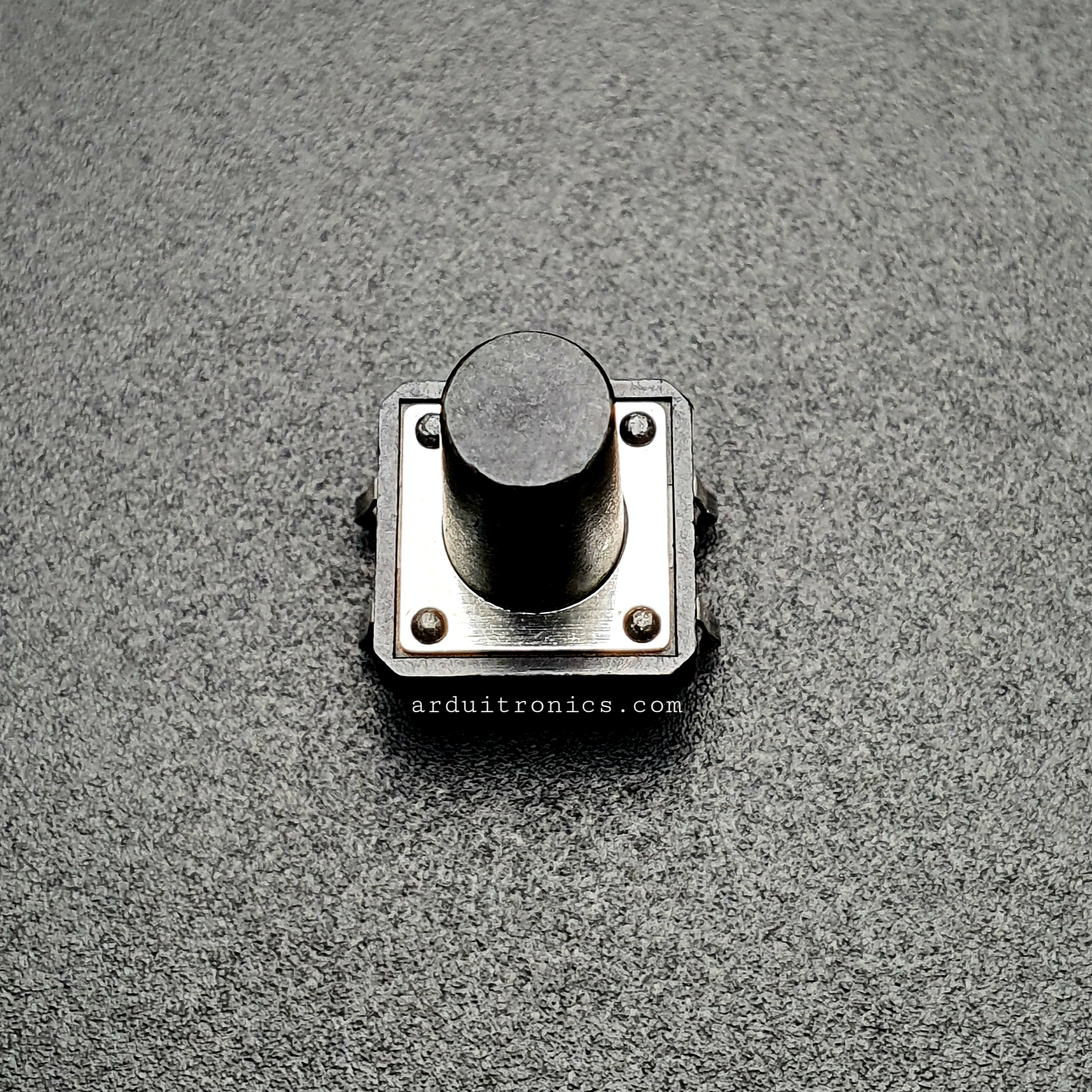 Tact Switch 12X12x14 mm ไมโครสวิตช์ กดติดปล่อยดับ 4 ขา (หัวกลม) (5 ชิ้น/pack)