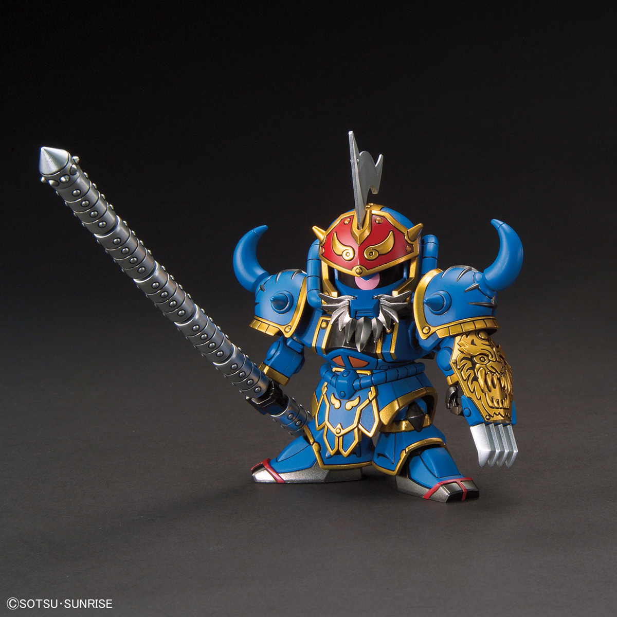 BB Senshi Sangokuden 411 Huang Gai Gouf & Six Combining Weapons Set B