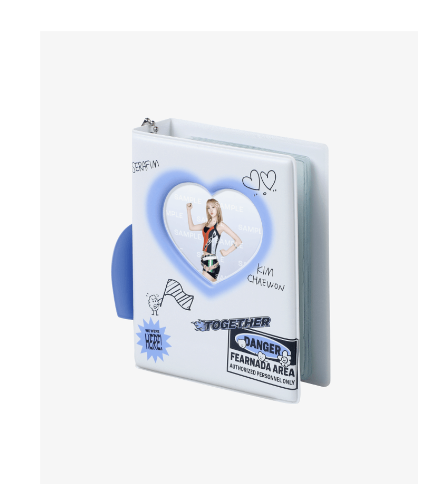 LE SSERAFIM - Mini Photo Card Binder ระบุชื่อที่ต้องการ