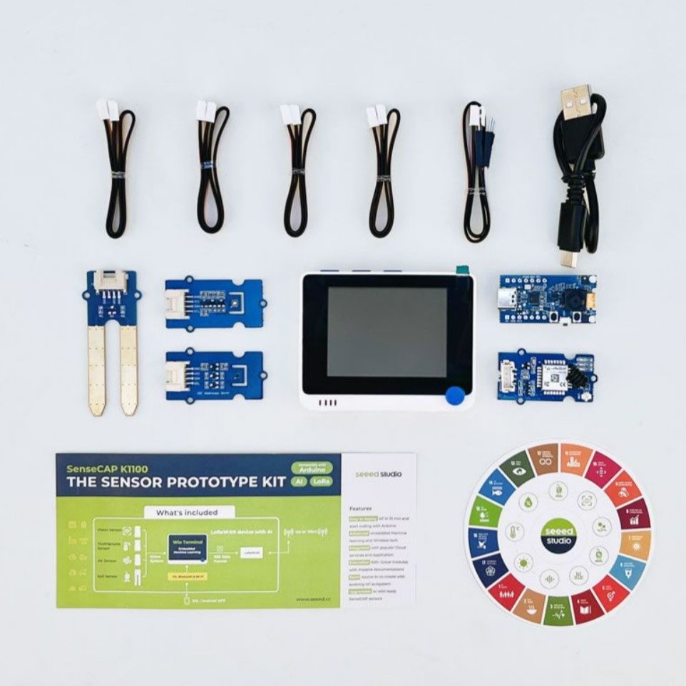 SenseCAP K1100 - The Sensor Prototype Kit with LoRa® and AI (แท้จาก SeeedStudio)