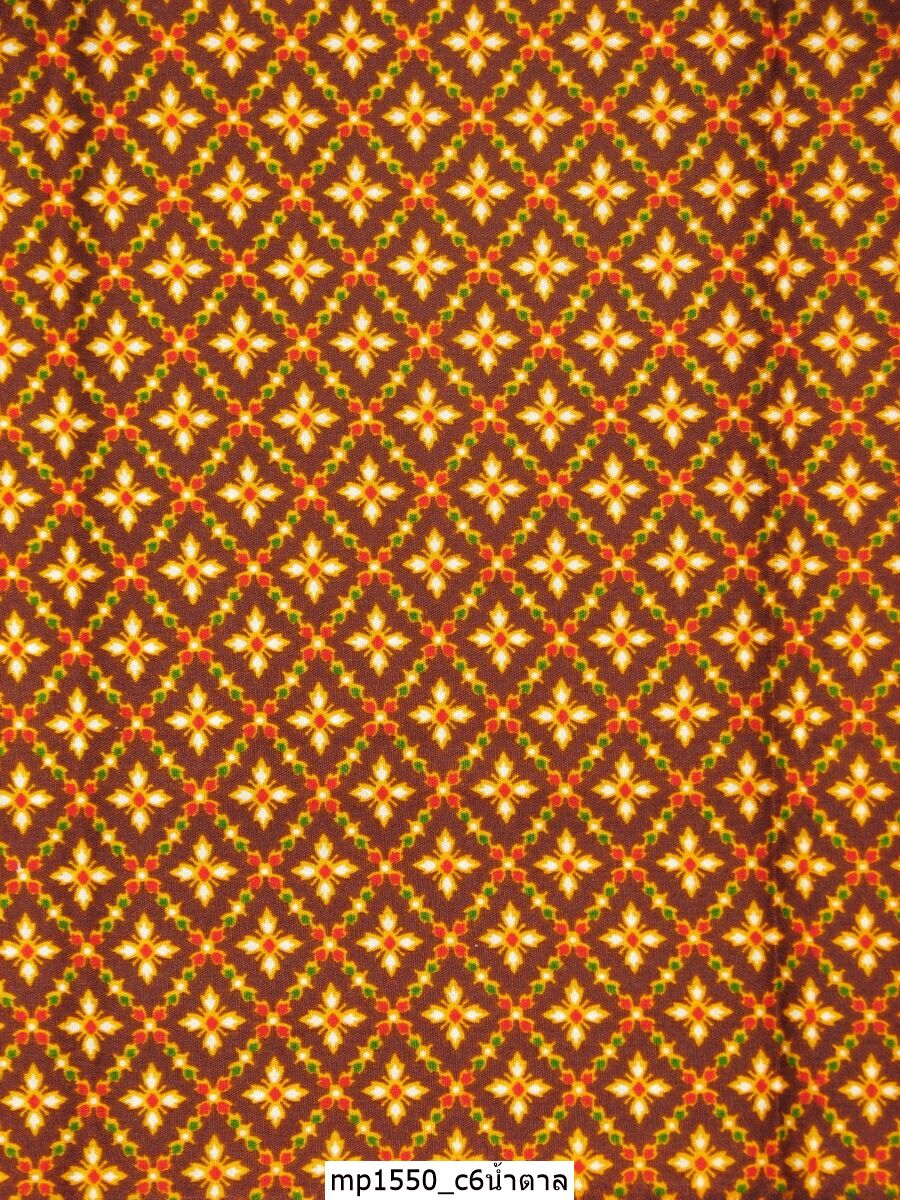 [D-MP1550] ผ้าถุงแม่พลอย 1.8เมตร เย็บพร้อมนุ่ง คอตต้อน 100%