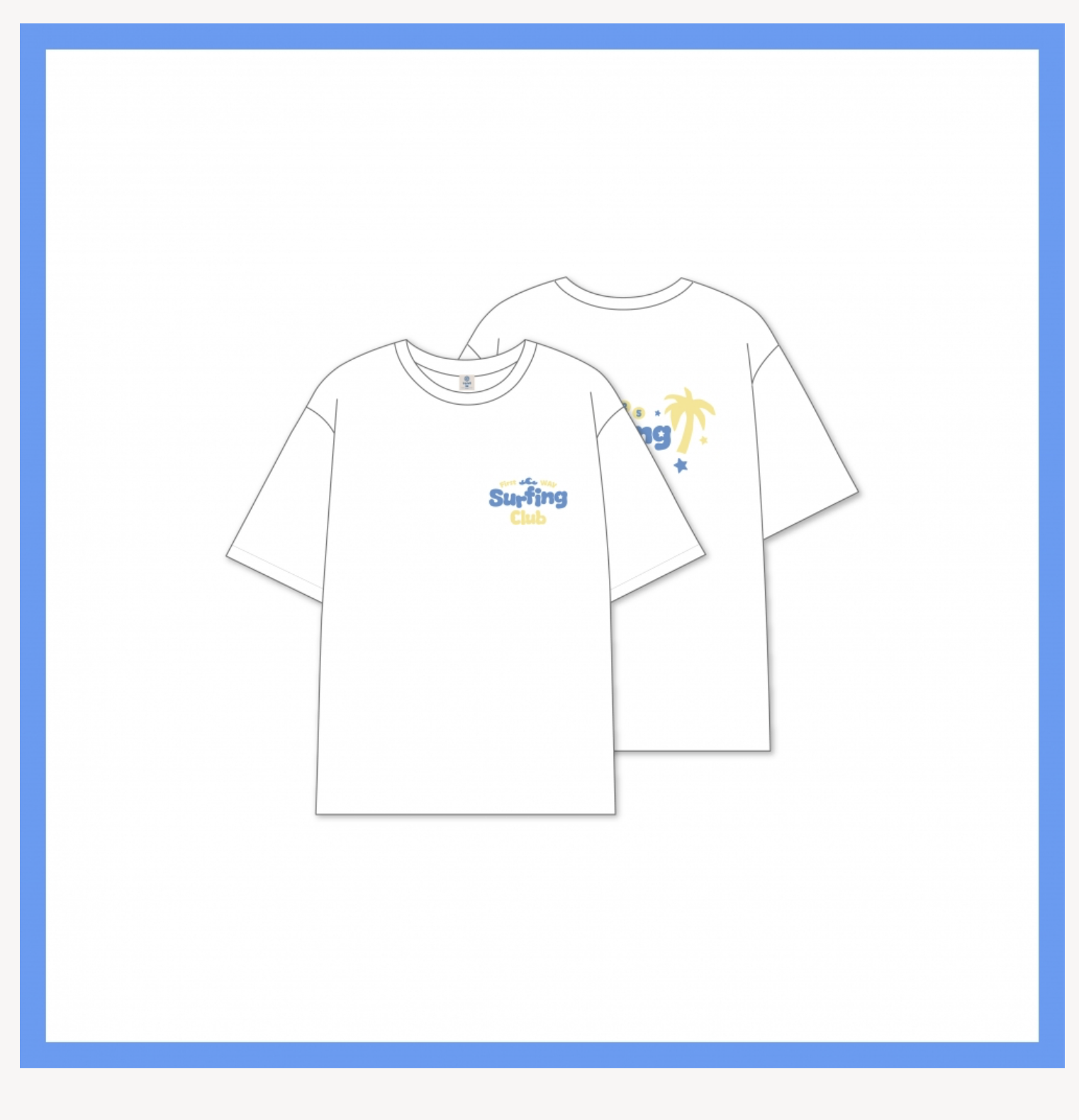 tripleS - 2025 tripleS FANMEETING [서핑 동아리 1기 발대식] OFFICIAL MD - T shirt