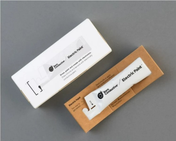 Bare Conductive Black Electric Paint for Conductive Paint (10ml)