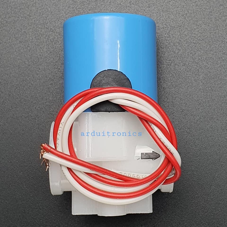 Solenoid Valve โซลินอยด์วาล์ว พลาสติก 2 หุน 24VDC ( SLC 2 )