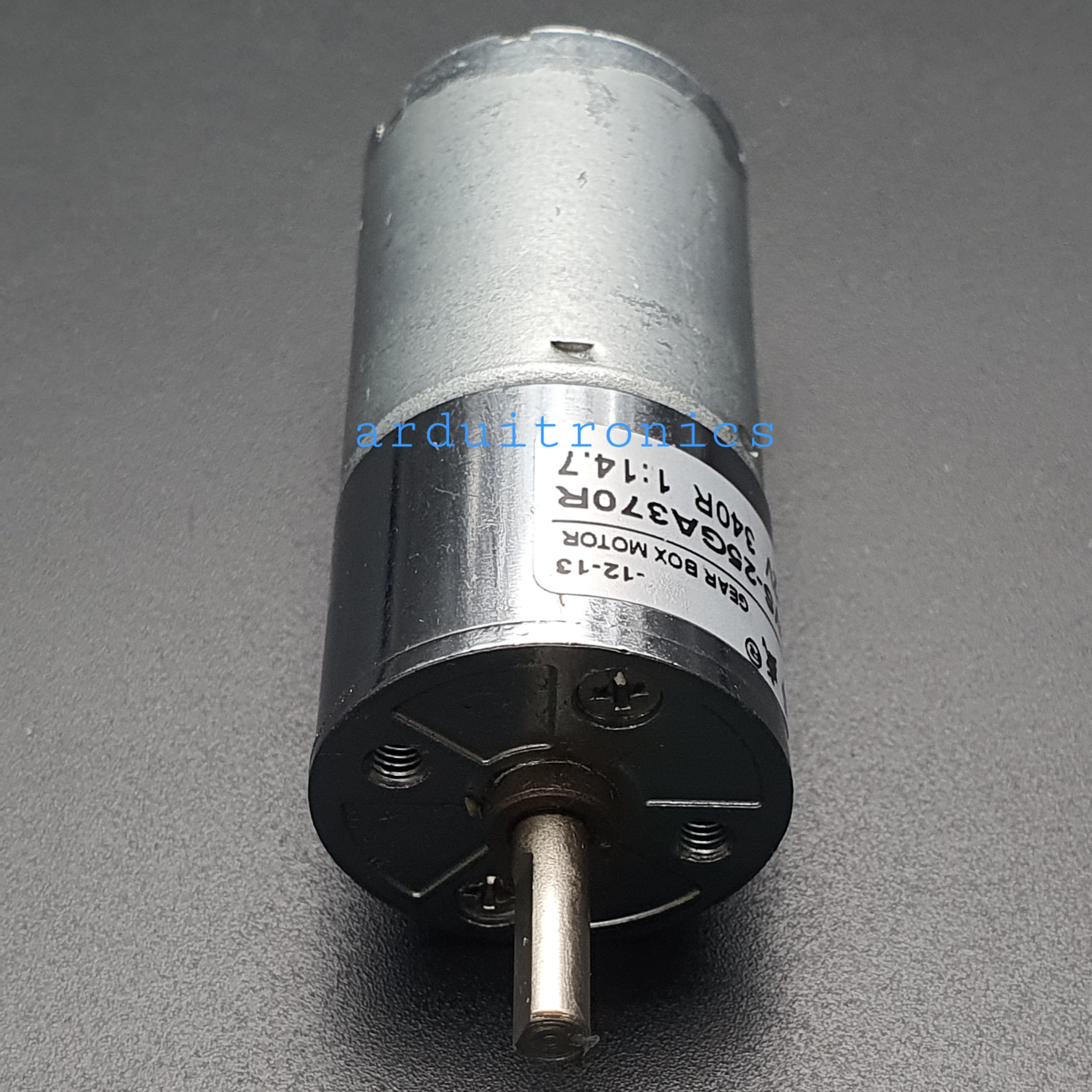 DC Motor Model 25GA370R มอเตอร์เกียร์ แกนกลาง รุ่น25 DC 12V:340RPM 25GA370R-12V-340