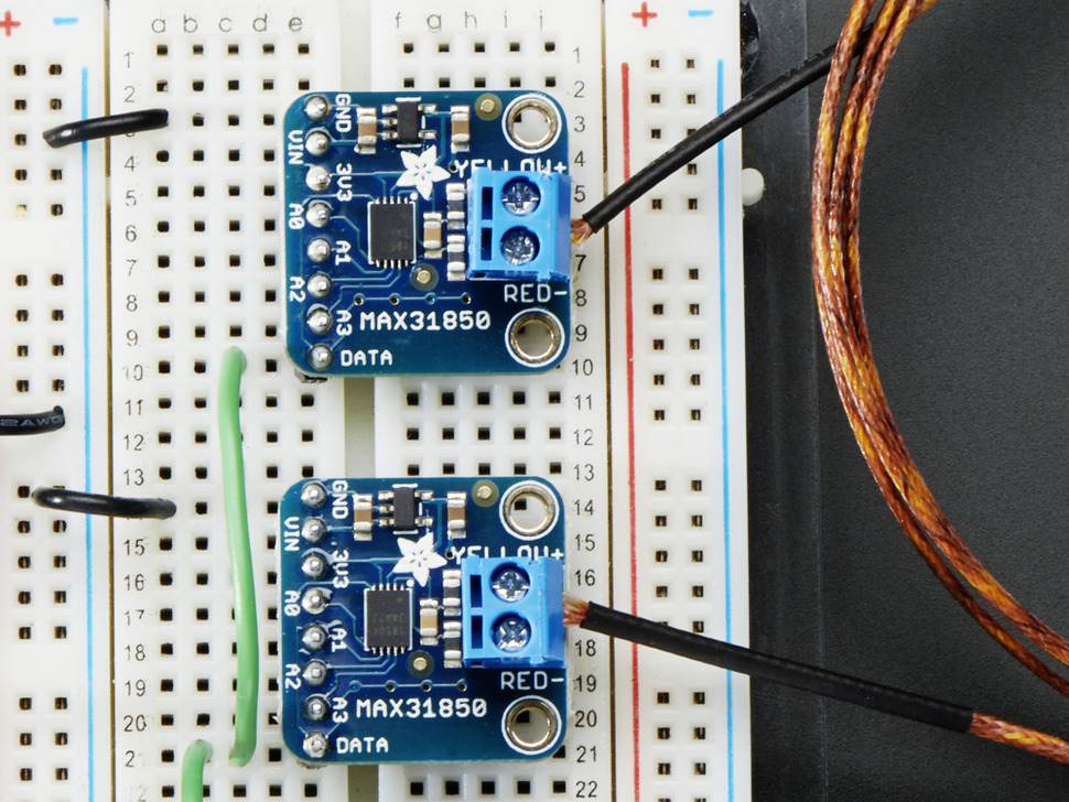 Thermocouple Amplifier MAX31850K with 1-Wire Breakout Board By Adafruit