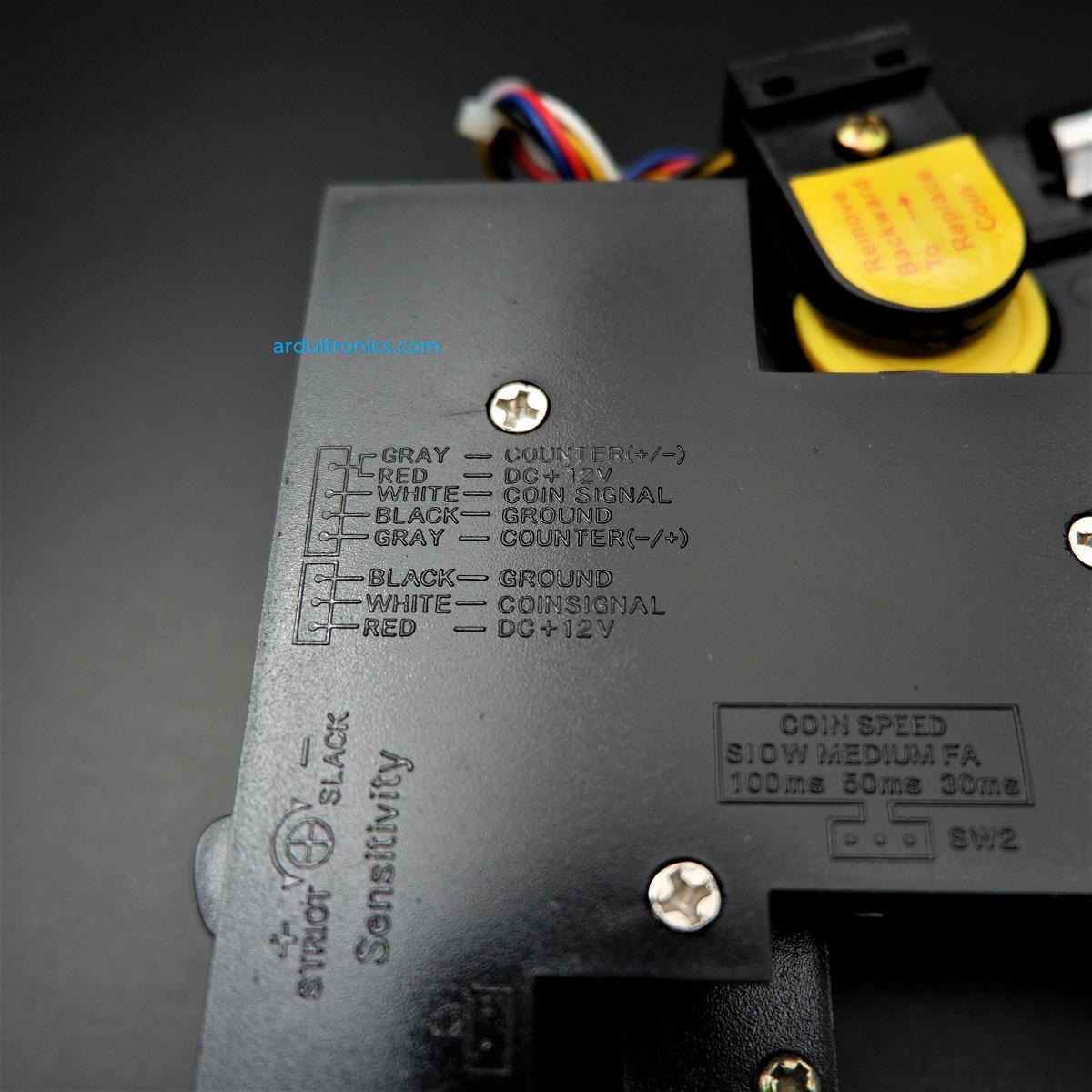 Coin Machine / Coin Validator (CL 1006A) เครื่องหยอดเหรียญ