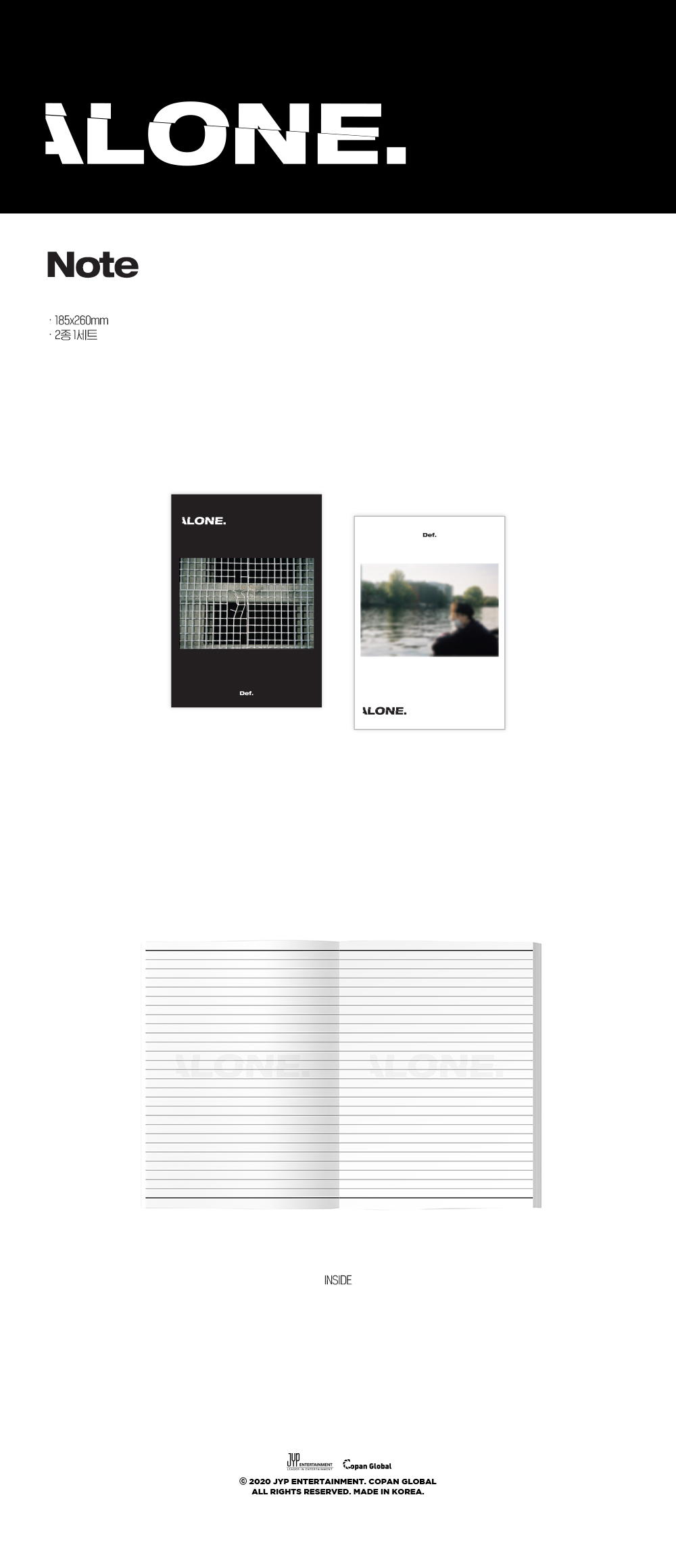 GOT7 - JB - 02 Note / 2020 ALONE