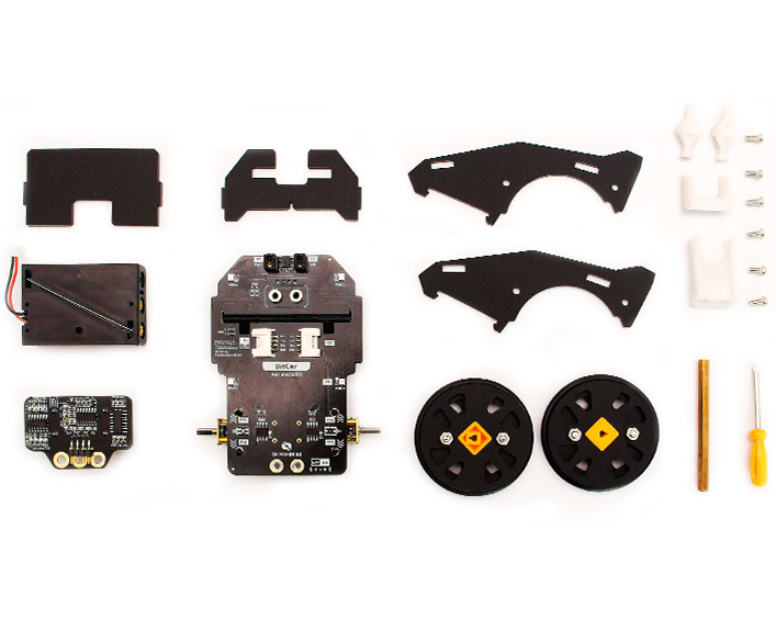 BITCAR - Autonomous Line Following & Obstacle Avoiding Car for micro:bit (แท้จาก SeeedStudio)