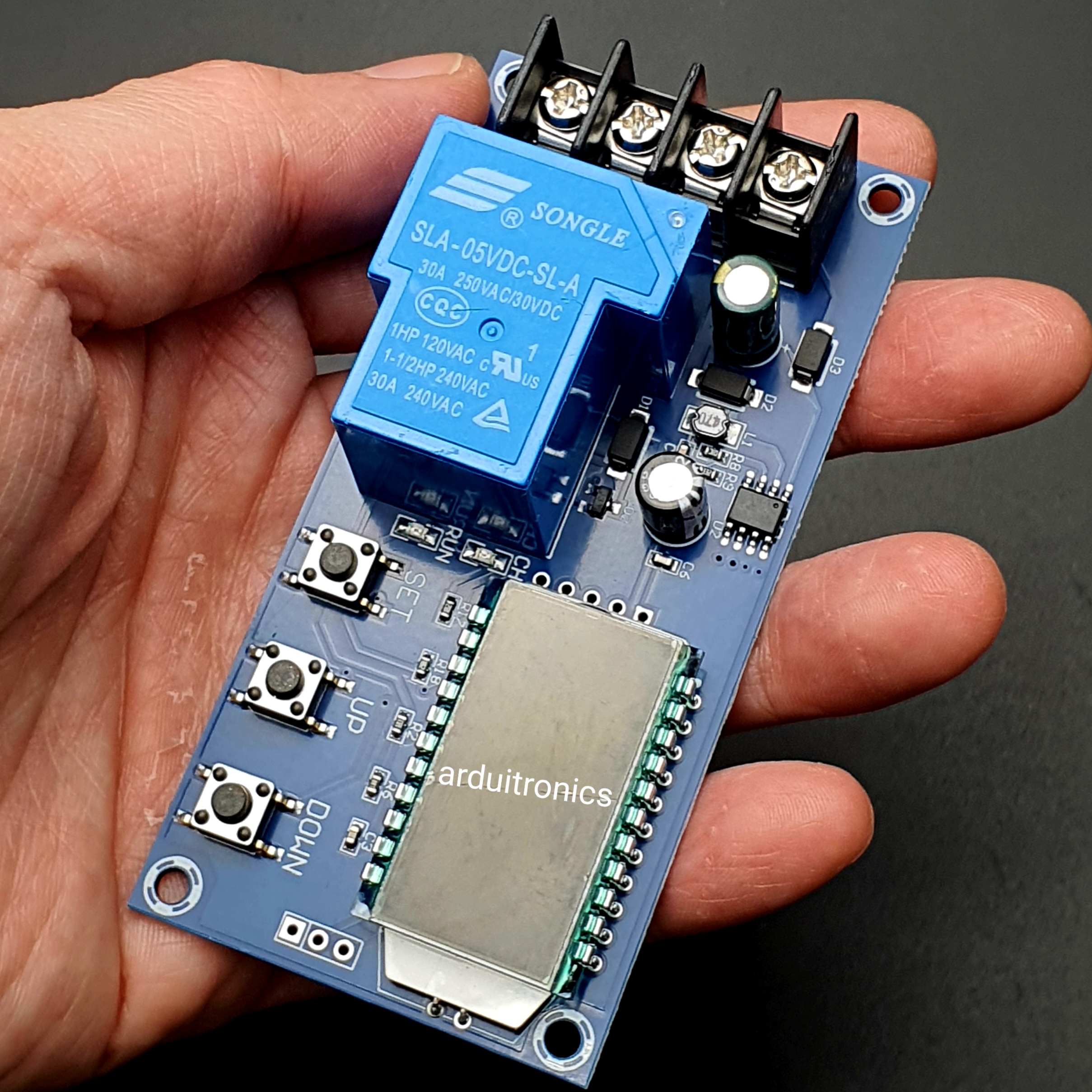 โมดูลควบคุมการชาร์จแบตเตอรี่ แบบหน้าจอ LCD XY-L30A DC 6-60V 30A