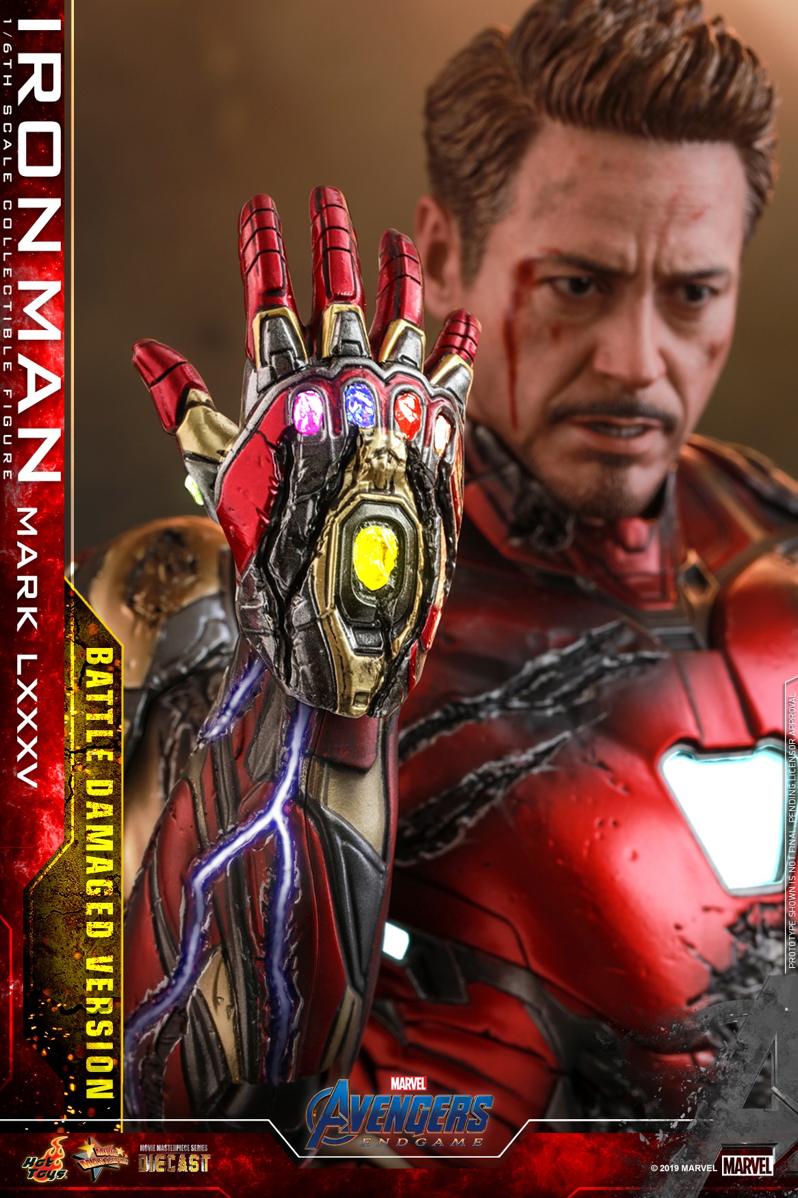 "Pre-Order" Hot Toys Avengers: Endgame - 1/6th scale Iron Man Mark LXXXV (Battle Damaged Version)