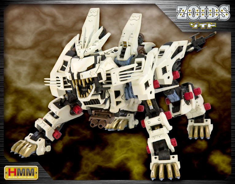 "Pre-Order" HMM ZOIDS 1/72 RZ-041 Liger Zero Marking Plus Ver.