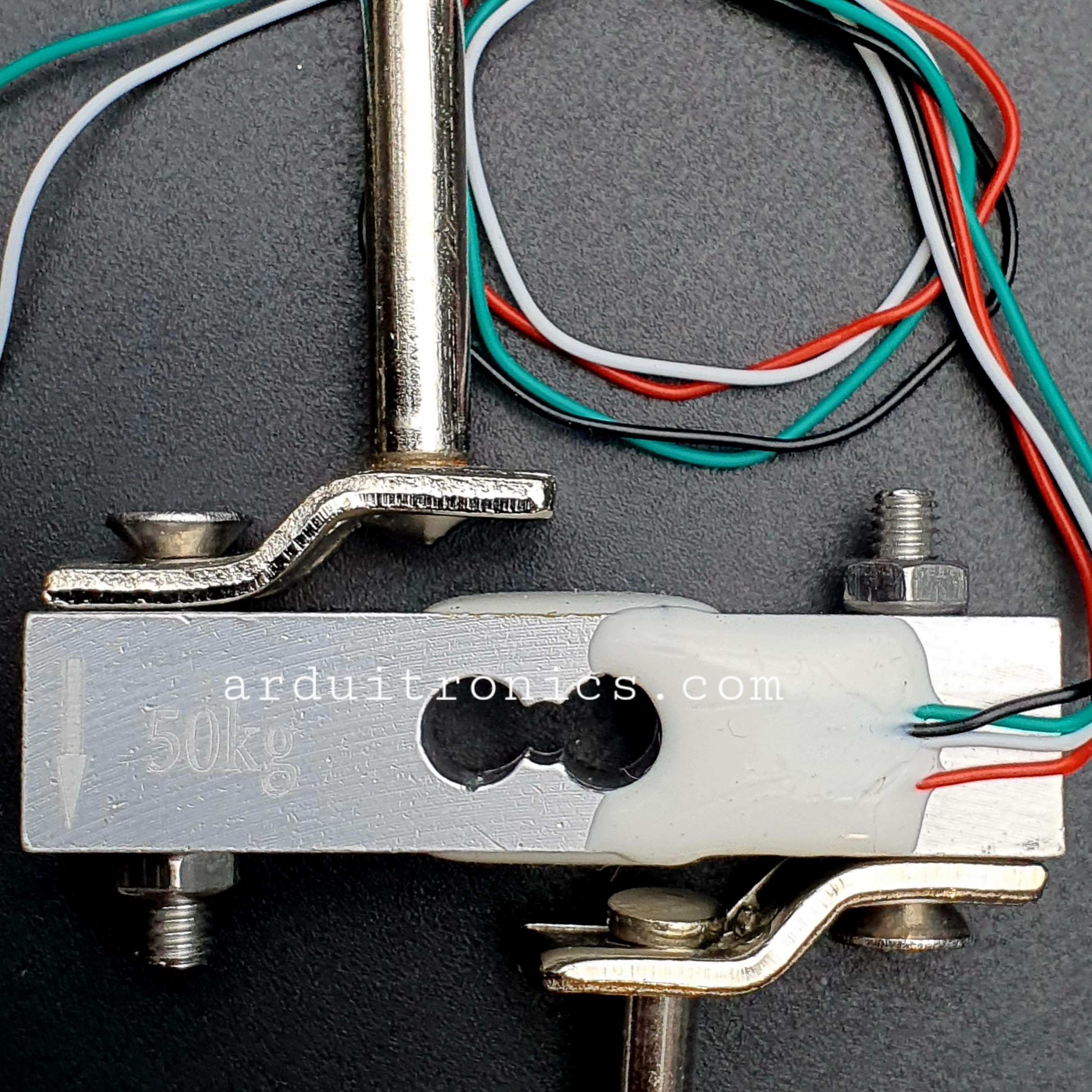 Load Cell - 50kg, Straight Bar with Hook