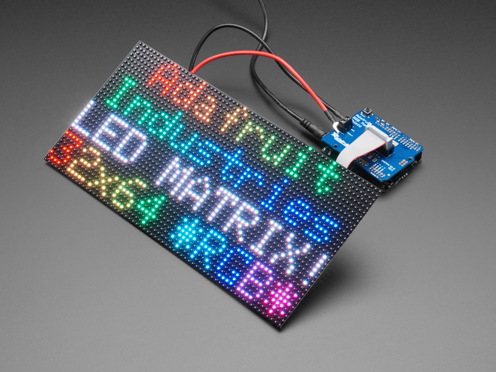 Adafruit RGB Matrix Shield for Arduino (ของแท้จาก Adafruit, USA)