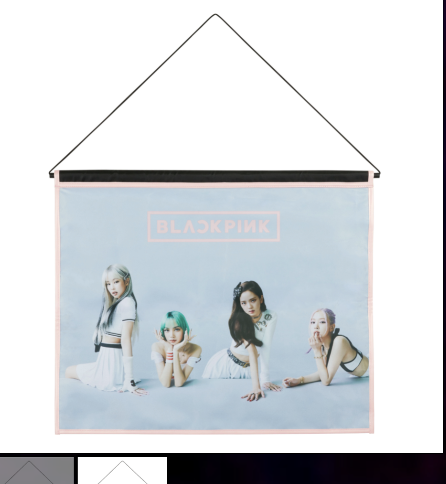 BLACKPINK - JAPAN 1st FULL ALBUM「THE ALBUM -JP Ver.-」 GOODS - ของสะสม -Poster & wall pocket