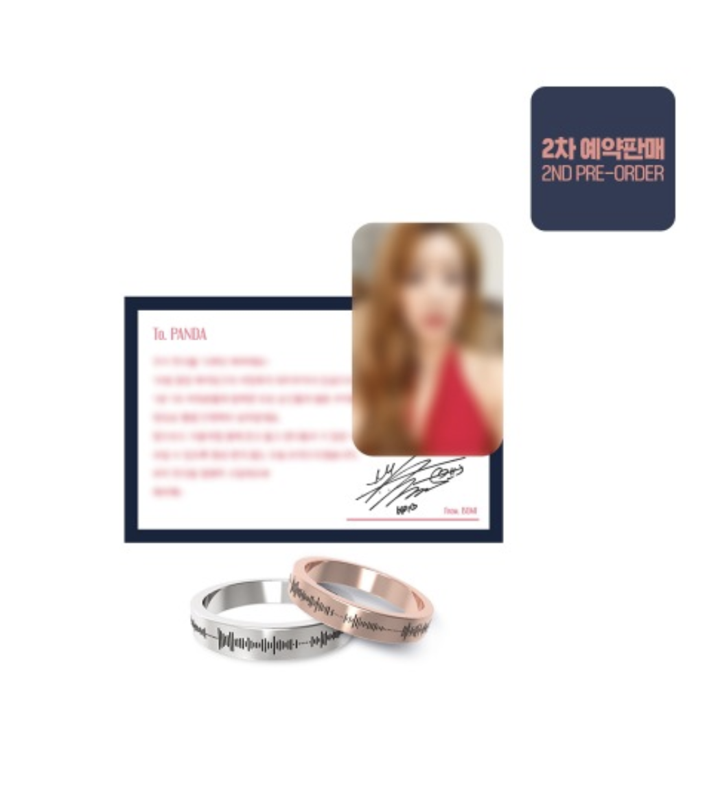 Apink - ของสะสม 2021 Pink Carnival 2ND -VOICE WAVE RING แบบ BOMI ระบุสี