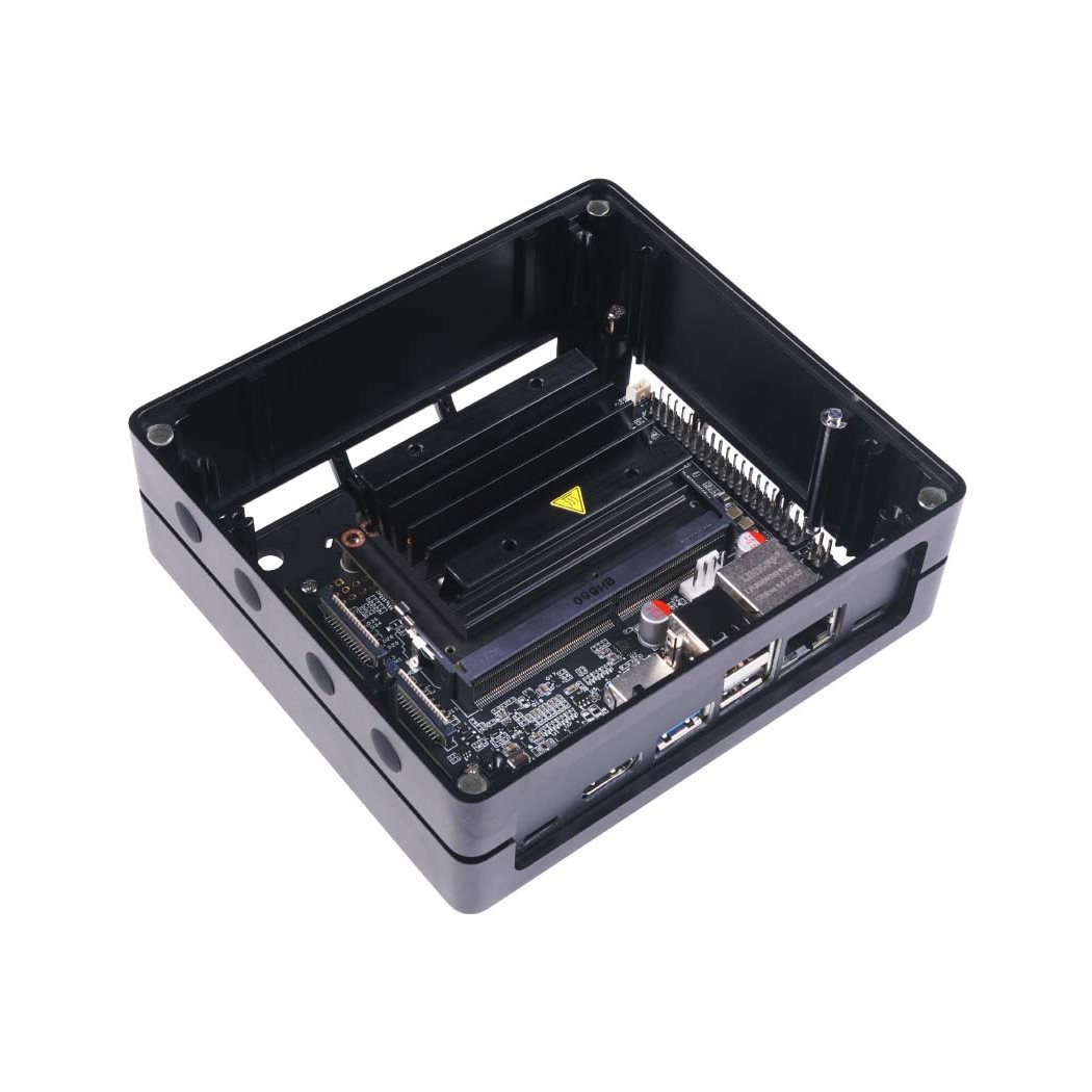 reComputer Jetson-10-1-A0 (J1010) with Jetson Nano Module, Aluminium Case, pre-installed JetPack (128 Core, 4GB LPDDR4, 16GB eMMC) - Seeed Nvidia