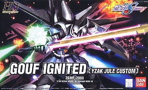 HG 1/144 ZGMF-2000 Gouf Ignited (Yzak Jule Custom)