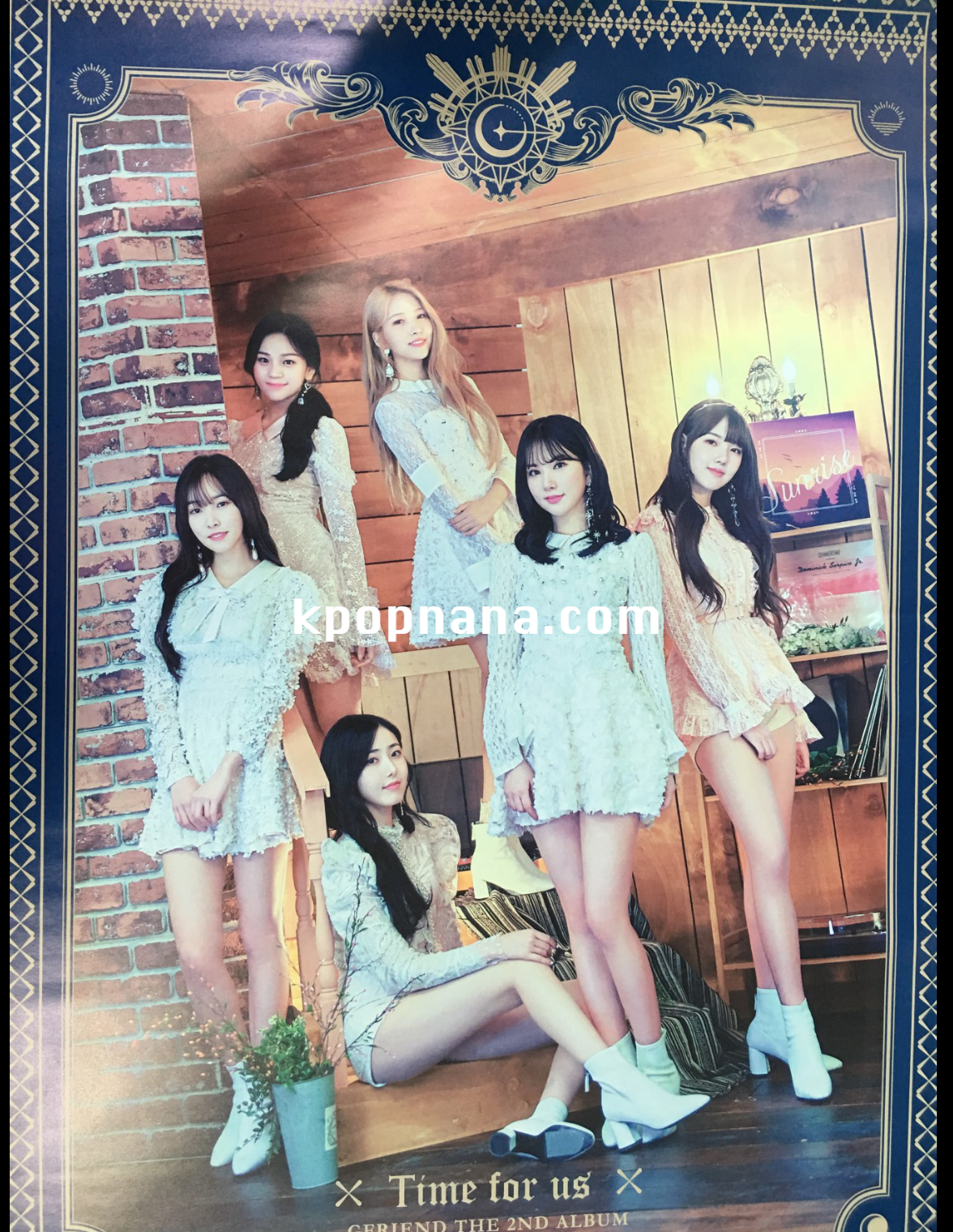 GFRIEND - Album Vol.2 [Time for us] (Limited edition) โปสเตอร์ พร้อมส่ง