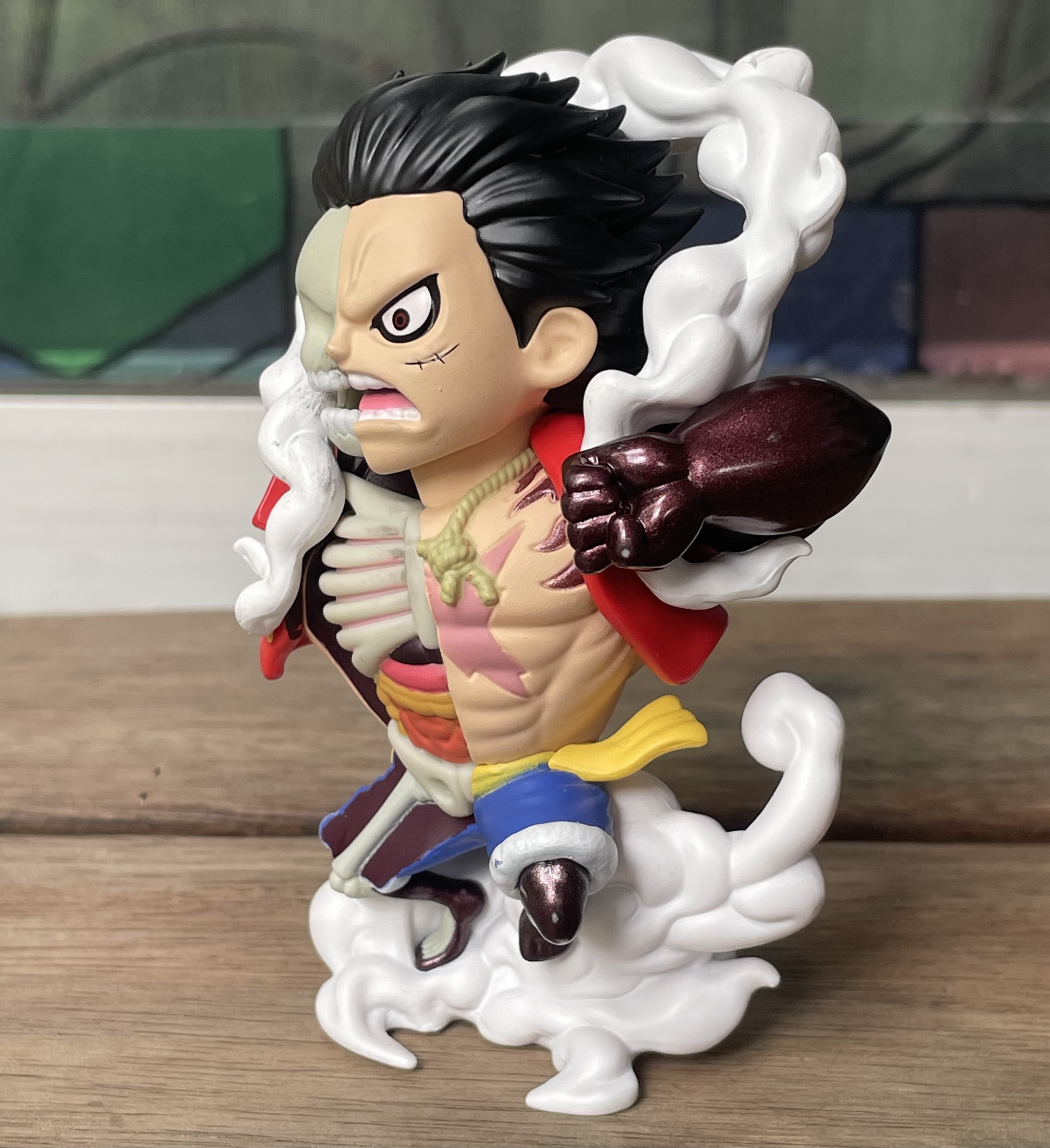 โมเดลวันพีช The Model/ figure the Mighty Jaxx Freeny's Hidden Dissectibles: One Piece (Luffy's Gears Edition) series