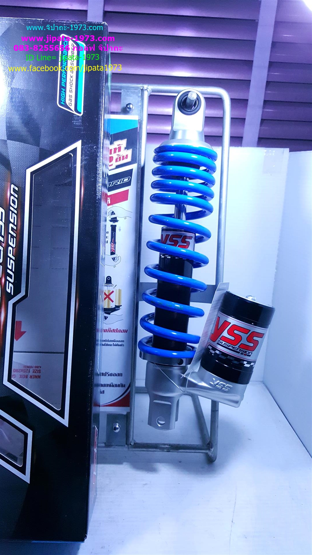 (Mio 125)โช้คอัพหลังเดี่ยว YSS รุ่น New C Euro สำหรับ Yamaha Mio 125