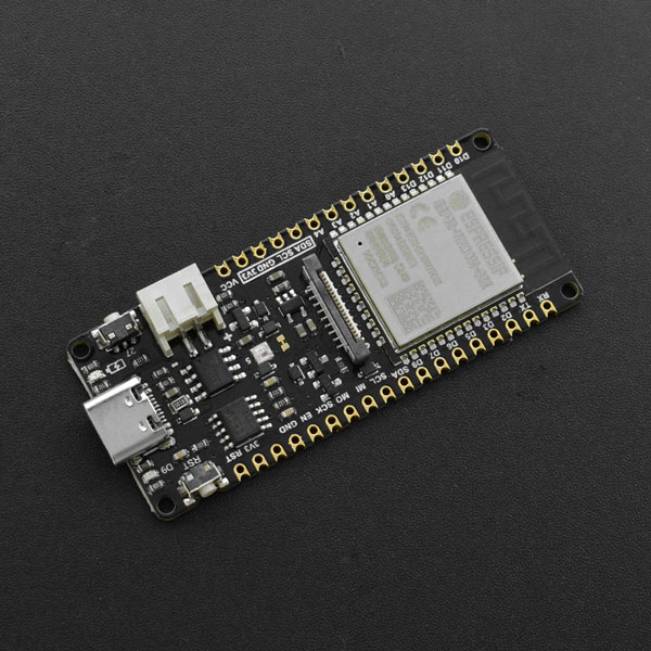 FireBeetle 2 ESP32-E IoT Microcontroller (32M / 512KB, Supports Wi-Fi & Bluetooth) แถม pin headers - บอร์ดแท้จาก DFRobot