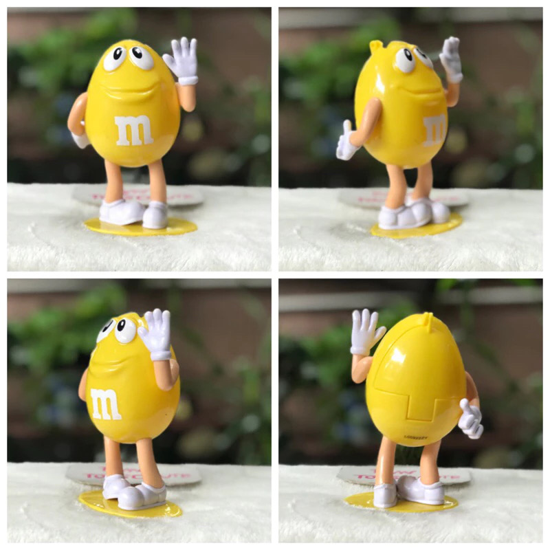 มือสอง ราคาต่อชิ้น โมเดล ตุ๊กตา M&M เอ็ม แอนด์ เอ็ม ฝาหลังเปิดได้ แขนขาขยับไม่ได้ สะสม ตั้งโชว์ ตกแต่งบ้าน