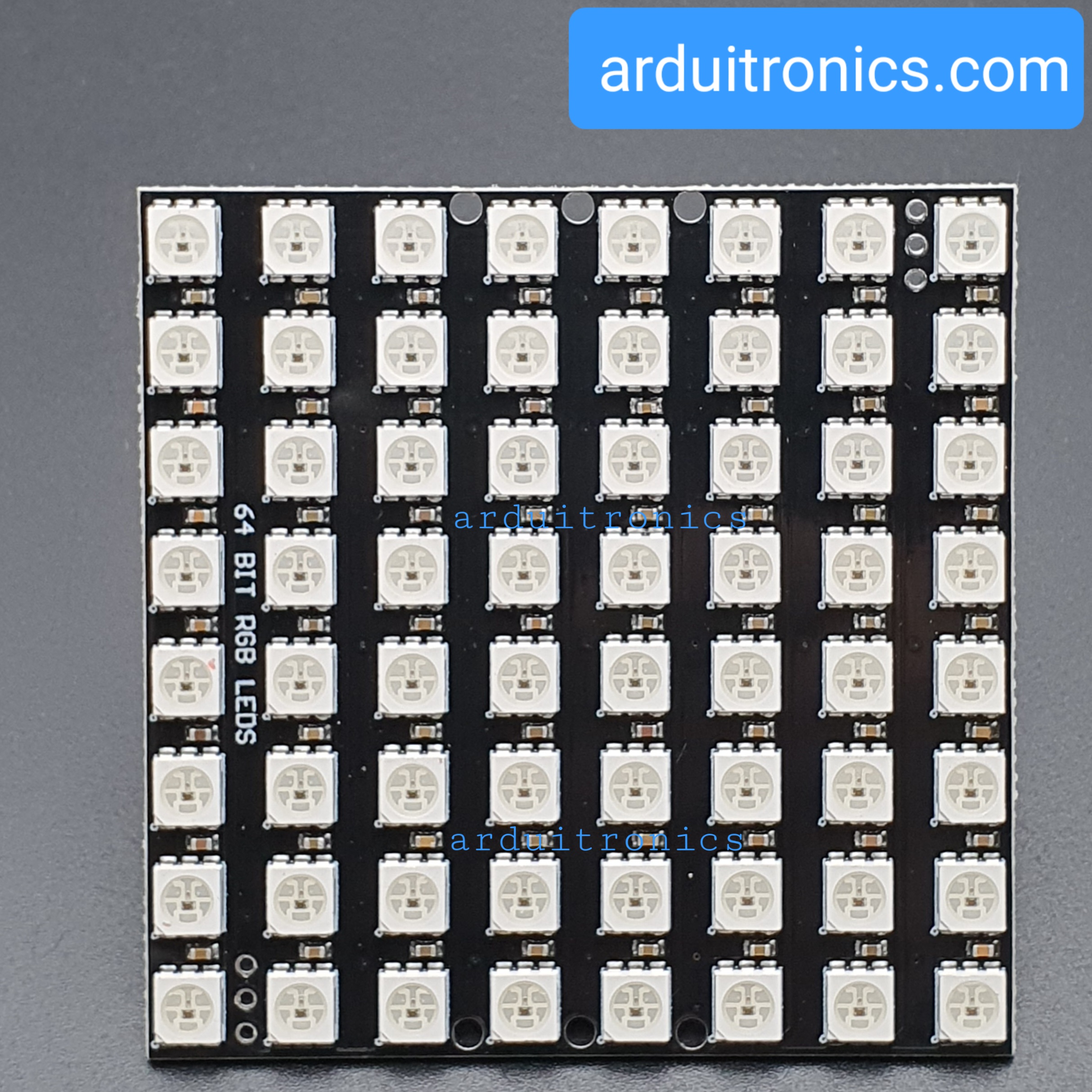 8 x 8 Neopixel RGB LED Matrix Board 64 BIT RGB LEDs