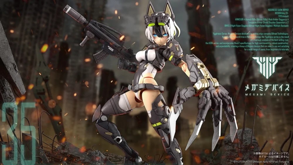 "Pre-Order" Megami Device Yggdrasis Garm Ripper