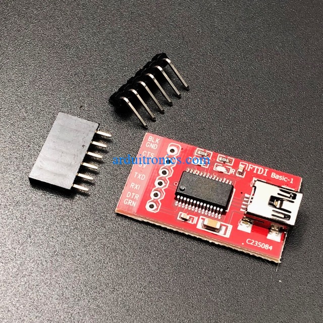 FTDI Basic FT232RL mini pro Downloader USB to TTL/rs232 5V/3.3V
