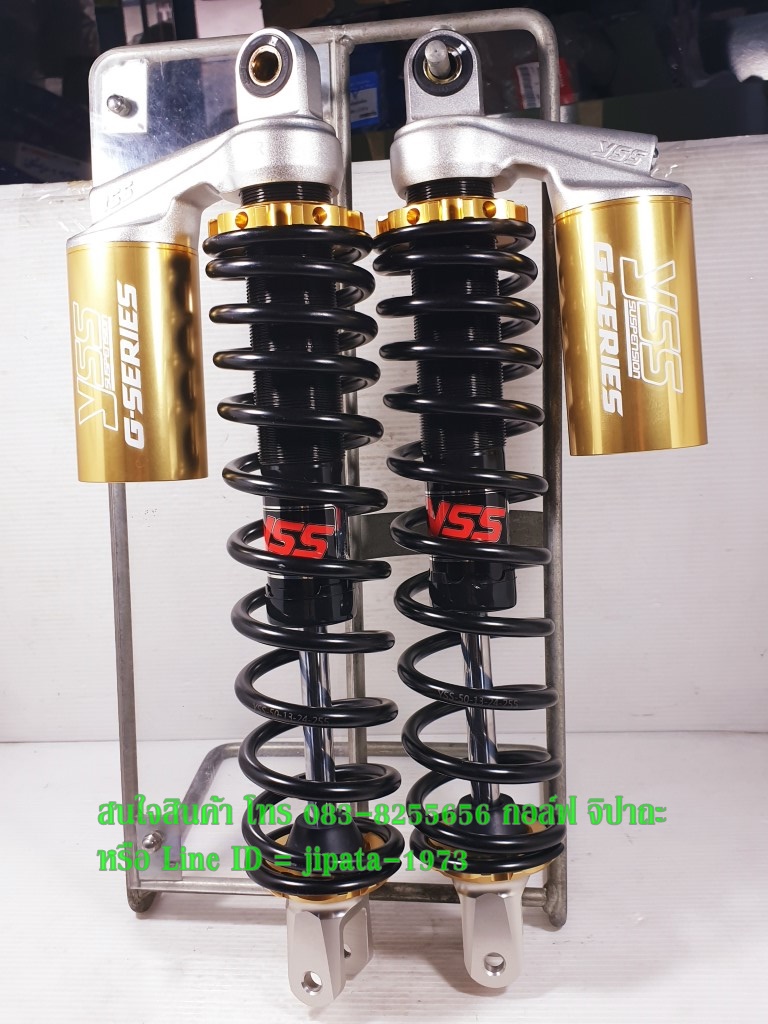 (Xmax) โช้คอัพหลังคู่ YSS รุ่น Gold Series สำหรับ Yamaha Xmax 300