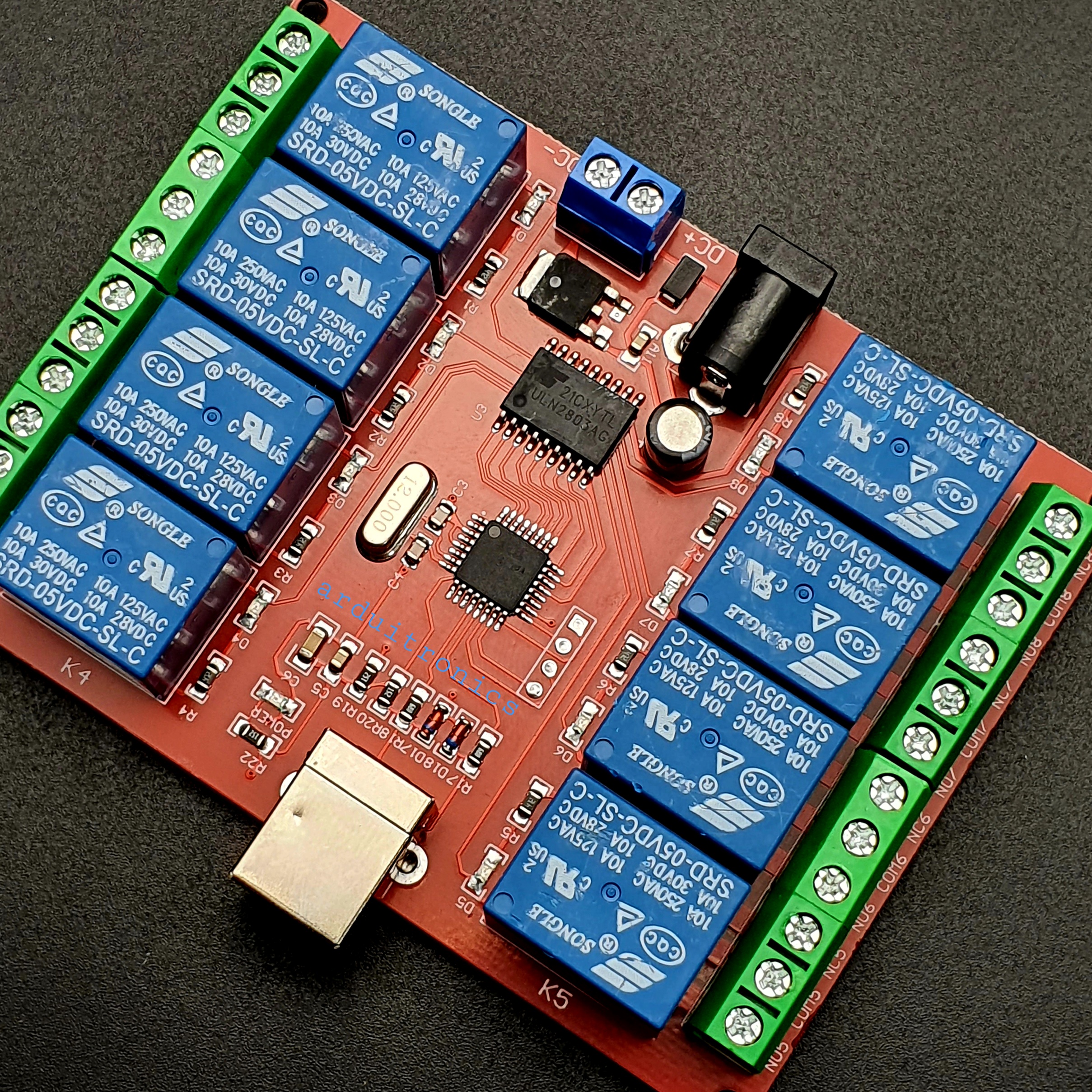 8 Channel 5V USB Relay Board Module Controller (USB Controlled Module)